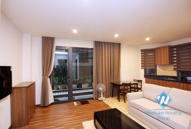 A brand new 1 bedroom apartment on ground floor in Tay ho, Ha noi